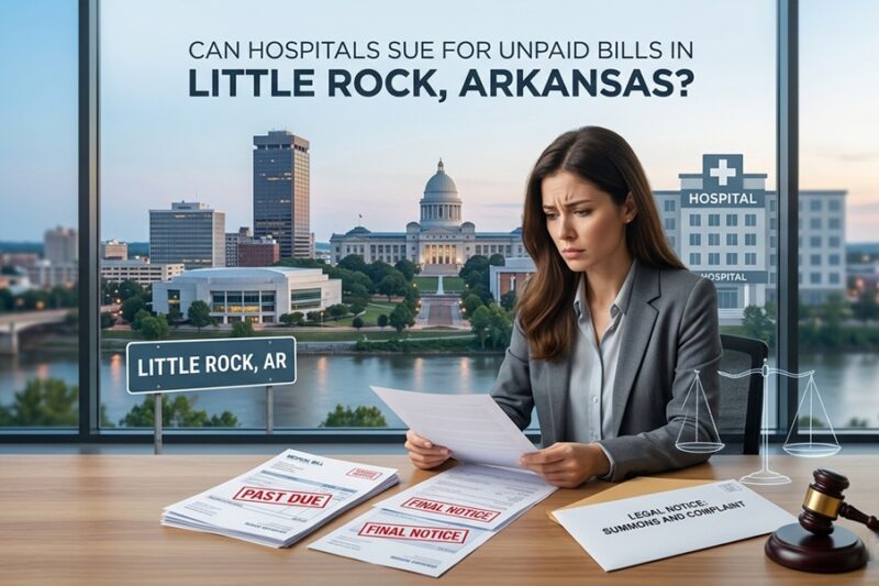 Can a Hospital Sue You for Unpaid Bills in Little Rock, Arkansas?