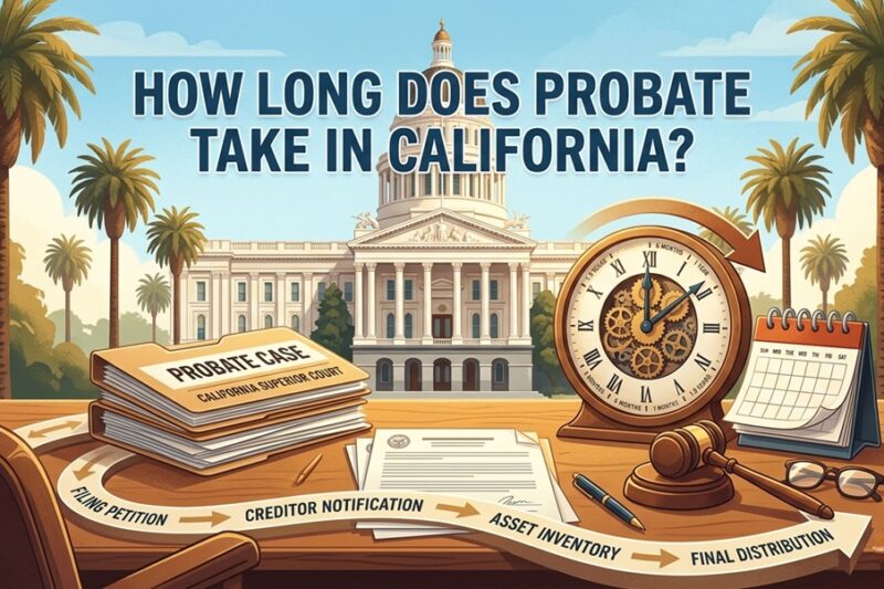 How Long Does Probate Take in California?